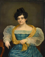 petrus-van-schendel-1829-portree-adriana-johanna-van-wyck-naine-john-art-print-kaunite kunstide reproduktsioon-seina-art-id-a544pprcp