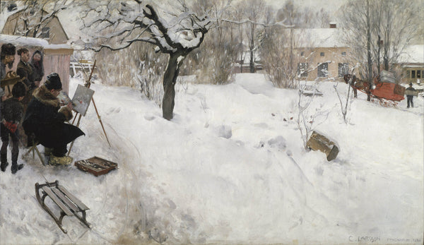 carl-larsson-1886-open-air-painter-winter-motif-from-asogatan-145-stockholm-art-print-fine-art-reproduction-wall-art-id-a547t2g9s