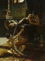 朱利叶斯·克伦伯格1885年-大卫和索尔的艺术印刷精美的艺术复制品墙艺术id-a54nshnoj