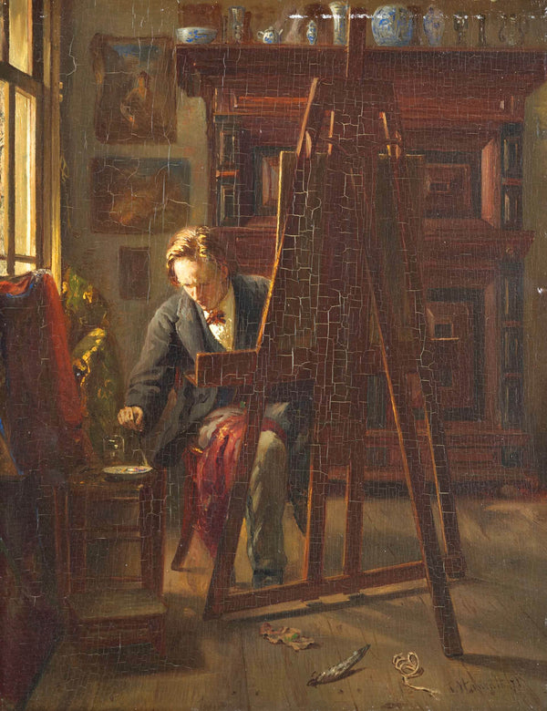 theo-hanrath-1872-the-painter-george-hendrik-jan-poggenbeek-1854-1903-in-art-print-fine-art-reproduction-wall-art-id-a54uz22ad