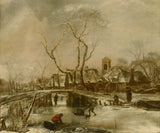jan-van-de-cappelle-1653-冬季景觀藝術印刷精美藝術複製牆藝術 id-a569zrddc