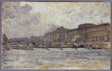 弗雷德里克·胡布龙 1901 年造币厂和新桥艺术印刷品美术复制品墙壁艺术