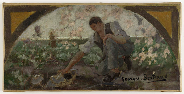 georges-bertrand-1893-sketch-for-the-dining-room-of-the-hotel-de-ville-in-paris-cabbage-art-print-fine-art-reproduction-wall-art