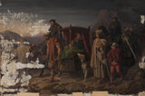 karl-swoboda-1859-keiser-charles-v-op-die-vlug-van-maurice-van-sakse-kunsdruk-fynkuns-reproduksie-muurkuns-id-a58r6bvsf