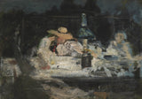 Žans Aleksandrs Džozefs Falgijēra figūriņas sēž ap lampu-art-print-fine-art-reproduction-wall-art-id-a5ars8n09