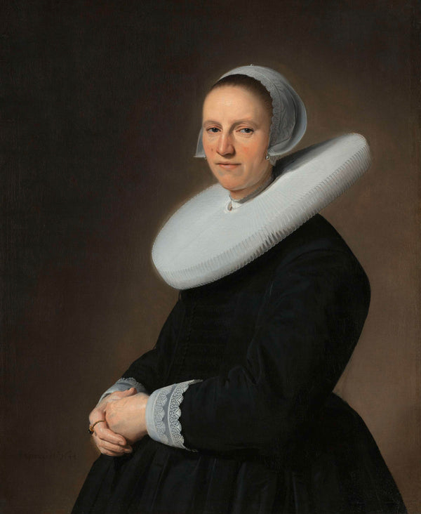 johannes-cornelisz-verspronck-1644-portrait-of-adriana-croes-art-print-fine-art-reproduction-wall-art-id-a5auzl6z8