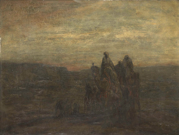 marius-bauer-1877-caravan-art-print-fine-art-reproduction-wall-art-id-a5b8ya2op