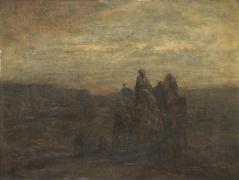 marius-bauer-1877-caravan-art-print-fine-art-reproduction-wall-art-id-a5b8ya2op