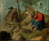 moretto-da-brescia-1515-Christus-in-die-wildernis-kunsdruk-fynkuns-reproduksie-muurkuns-id-a5cfqqg7r
