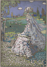 Wassily Kandinsky-1903-the-art-mireasa-print-fin-art-reproducere-wall-art-id-a5dl7xcew