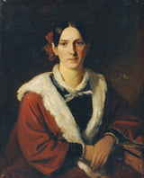 卡尔-拉尔-1845-路易斯-冯-施温德-画家莫里茨-冯-施温德的妻子-艺术印刷品-美术-复制品-墙艺术-id-a5e1cay3b