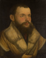 馬丁·沙夫納-1535-男子藝術肖像印刷美術複製品牆藝術 ID-a5havqs0y