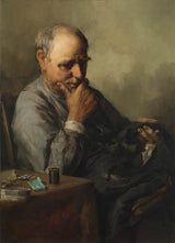 paul-e-harney-1891-old-man-mending-art-print-fine-art-reproduction-wall-art-id-a5iqkb736