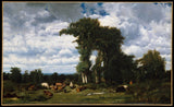 Jules-dupre-1837-景觀與牛在豪華轎車藝術印刷精美藝術複製品牆藝術 id-a5j3538jm