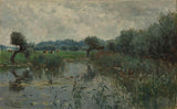 威廉-羅洛夫斯-i-1870-水草甸-河上-艾瑟爾-藝術印刷-美術複製-牆藝術-id-a5k2betci