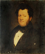 亨利謝弗 1836 年男人藝術肖像印刷美術複製品牆藝術