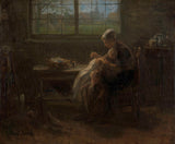 jozef-izraelska-1890-majka-bogatstvo-umjetnost-tisak-likovna-reprodukcija-zid-umjetnost-id-a5ksdapoi