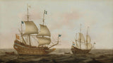 jacob-gerritz-loef-1626-een-oorlogsschip-gebouwd-in-1626-in-opdracht-van-Lodewijk-xiii-in-een-kunstafdruk-kunst-reproductie-muurkunst-id-a5ljjeiwi