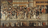francois-bunel-1590-processie-van-de-league-op-het-eiland-van-de-stad-bij-het-verlaten-notre-dame-art-print-fine-art-reproductie-muurkunst