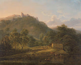 אדוארד דלבו -1826-נוף-על-סמברה-אמנות-הדפס-אמנות-רפרודוקציה-קיר-אמנות-id-a5qo4o5iq