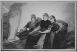 溫斯洛·荷馬-1888-來自懸崖的聲音-藝術印刷品美術複製品牆藝術 ID-a5r4ye51i
