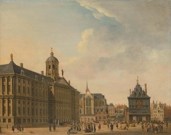jan-ekels-1750-view-of-the-dam-in-amsterdam-art-print-fine-art-reproduction-wall-art-id-a5rt5oc88