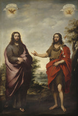 bartolome-esteban-murillo-1660-saint-John-the-baptist-osutab-kristusele-kunstitrükk-fine-art-reproduction-wall-art-id-a5suiz99w