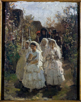 jules-breton-1855-the-communicants-in-courieres-art-print-fine-art-reproduction-wall-art