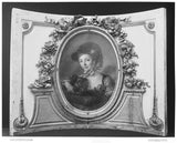 法国画家 1770 年-带狗的女人-一组-艺术-印刷-美术-复制-墙-艺术-id-a5tclieos
