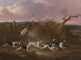 约翰·达尔比1845年-小猎犬在完整的哭泣艺术印刷中精美的艺术复制品-墙-艺术-id-a5thjyoo0