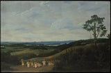 frans-post-1650-a-Brasiliaanse-landskapkuns-druk-fyn-kuns-reproduksie-muurkuns-id-a5uk23wf1