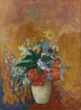 odilon-redon-1905-wazon-z-kwiatów-sztuka-druk-reprodukcja-dzieł sztuki-wall-art-id-a5wvxj7my