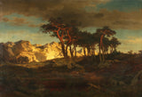 約瑟夫·布倫納-1867-rotfohren-藝術印刷-美術複製品-牆藝術-id-a5y06ddpk