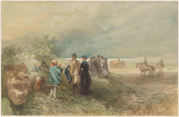 charles-rochussen-1878-on-the-coast-of-the-zuiderzee-art-print-fine-art-reproduction-wall-art-id-a5y0b0u7u