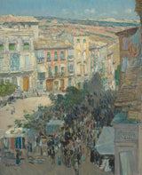 childe-hassam-1910-法國南部城市藝術印刷品美術複製品牆藝術 id-a5y4ceykr 景觀