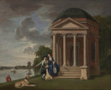 johann-zoffany-1762-david-garrick-e-sua-esposa-por-seu-templo-para-shakespeare-hampton-impressão de arte-reprodução de belas artes-arte-de-parede-id-a5ylk00ed