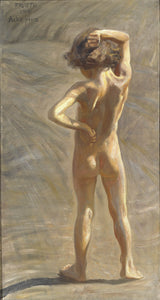 jag-acke-1904-fausto-studium-chłopca-reprodukcja-dzieł sztuki-reprodukcja-ścienna-art-id-a5yte17yb
