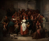 弗里德里希·弗里德蘭德·里特·馮·馬爾海姆-1859-抽獎後藝術印刷精美藝術複製牆藝術 id-a60k60570