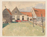 jan-hanau-1886-houses-in-vinkenbuurt-amsterdam-藝術印刷品美術複製品牆藝術 id-a60rmnhwi
