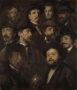 franz-von-lenbach-1862-koonusekompanii-kümme kunstnike portreed-kunst-print-kaunid-kunst-reproduktsioon-seina-art-id-a60xj0ksg