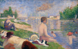 Georges-Seurat-1883-Abschlussstudie-forbathers-at-asnieres-Kunstdruck-Fine-Art-Reproduktion-Wandkunst-ID-a61ios3lj
