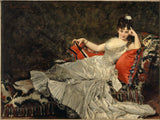 carolus-duran-1876-mademoiselle-de-lancey-art-print-kaunite kunstide reproduktsioon-seinakunst-portree