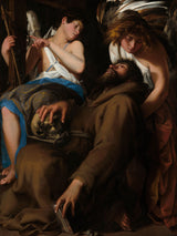 乔凡尼·巴格里昂1601-圣弗朗西斯神魂颠倒的艺术印刷精美的艺术复制品墙艺术ida64yqb1u8