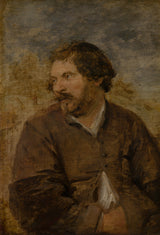 adriaen-brouwer-1637-a-yağ-adam-art-çap-incə-art-reproduksiya-divar-art-id-a66k3t740