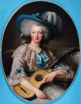 anonym-1785-portrait-of-felicity-louise-of-frezals-1765-1854-born-esmangard-beauval-dame-i-venter-på-marie-antoinette-art-print-fine-art-reproduction-wall- Kunst