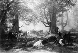 auguste-francois-bonheur-environs-of-fontainebleau-woodland-and-cattle-art-print-fine-art-reproduction-wall-art-id-a683kqz4r