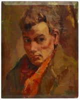 弗雷德里克·波特（Frederick-Porter）1915年，自画像艺术打印精细艺术复制品墙艺术ID A6Bmnzcxj