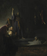 rembrandt-van-rijn-1632-die-opwekking-van-lasarus-kunsdruk-fynkuns-reproduksie-muurkuns-id-a6d890br4