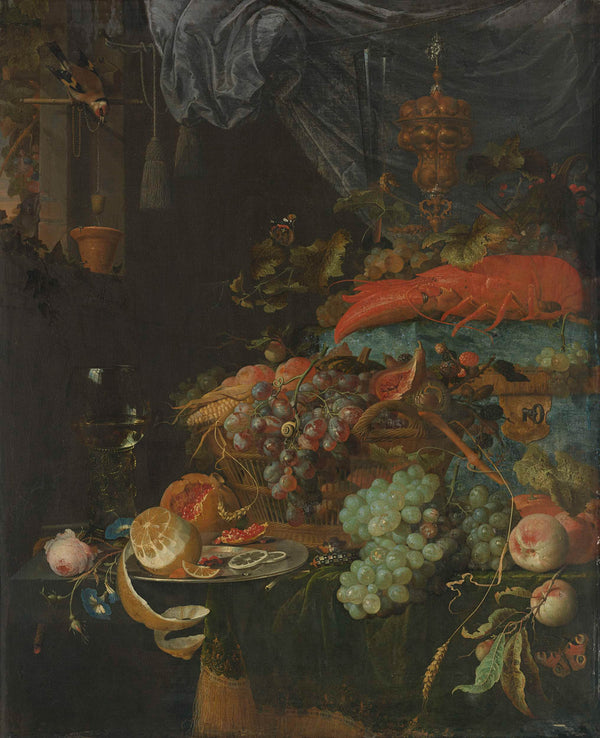 abraham-mignon-1660-still-life-with-fruit-and-a-goldfinch-art-print-fine-art-reproduction-wall-art-id-a6dggwn13