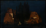 阿诺德·博克林1880死的艺术印花岛-精美的艺术复制品-墙-艺术-id-a6dlznz7i